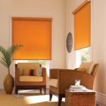 roller blinds orange