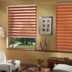 roller blinds orange