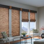 roller blinds brown