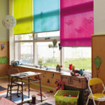 roller blinds colored