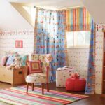 striped roller blinds for children