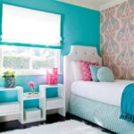 roller blinds turquoise