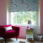 roller blinds with butterflies