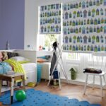 roller blinds with houses