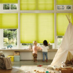 roller blinds yellow