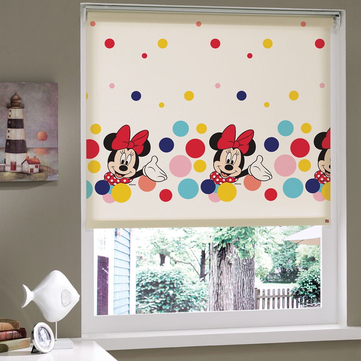 roller blinds with mickey mouse