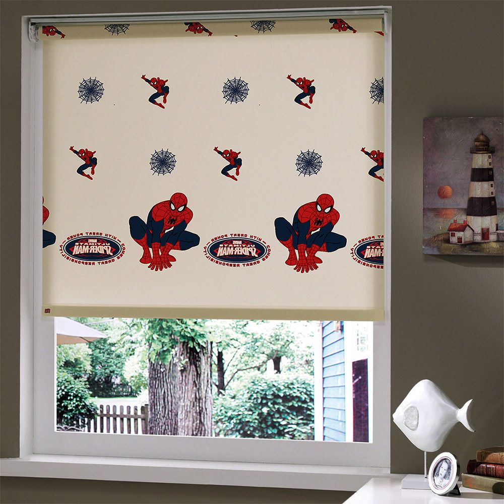 roller blinds with spiderman