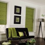 green curtains blinds online