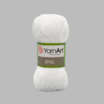 white yarn