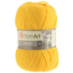 yellow yarn