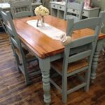 homemade kitchen table interior