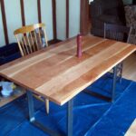 homemade kitchen table design