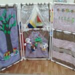 screen for kindergarten photo decoration