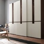 narrow built-in wardrobe