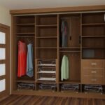 wardrobe inside photo design