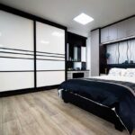 built-in wardrobe white