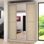 wardrobe with mirror photo design