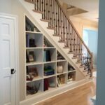 wardrobe under the stairs with cells