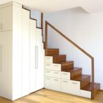 corner cabinet under the stairs