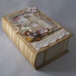 book box with lace