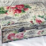 box shabby chic big pounded