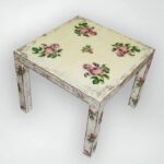 shabby chic stool