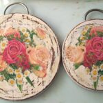 shabby chic trays