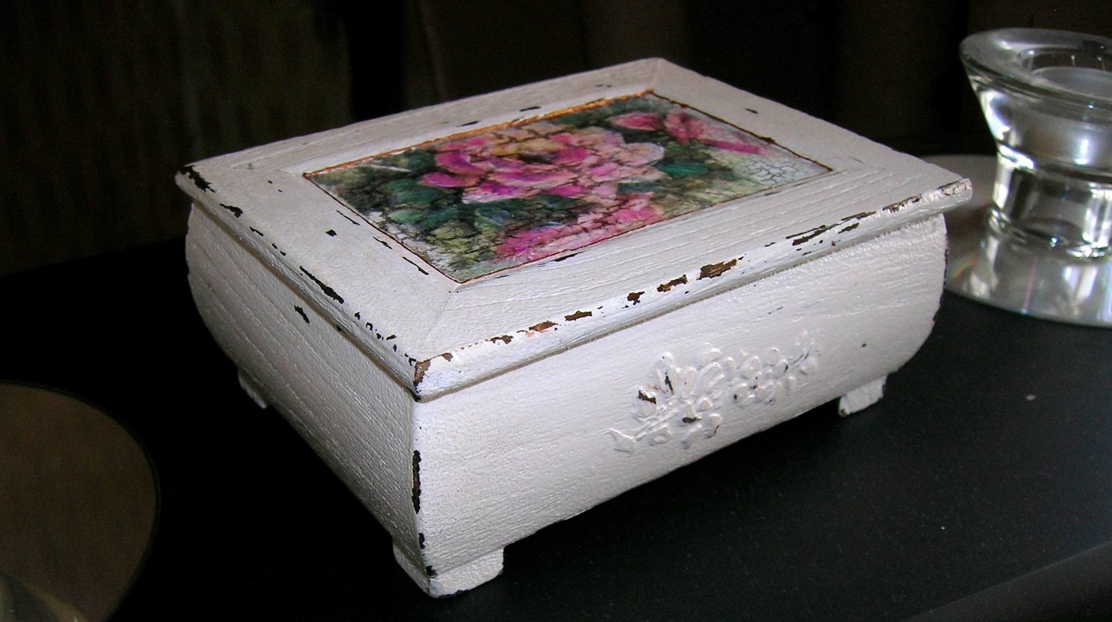 box diy shabby chic