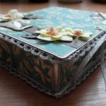 box shabby chic turquoise