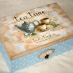 box shabby chic tea