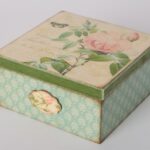 box shabby chic blue