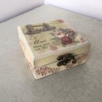 shabby chic box with inscription