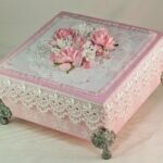 кутия shabby chic изпъкнала