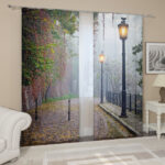 photocurtains with park alley