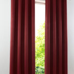 curtains from Italy Bordeaux