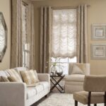 curtains to the windowsill in the bedroom ideas