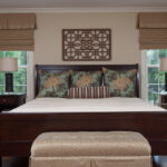 curtains to the windowsill in the bedroom ideas of options