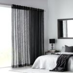 high-tech black curtains