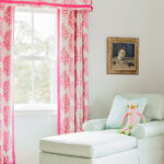 curtains pink