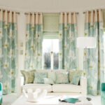 curtains on eyelets photo decoration