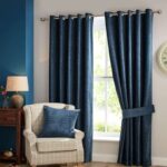 curtains on eyelets photo decoration