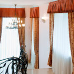 curtains on a profile cornice decor ideas