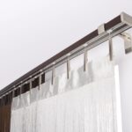 curtains on the profile cornice ideas options