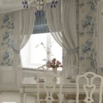 blue provence curtains