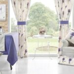 Provence curtains with ribbons