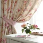 curtains provence pink