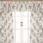 long provence curtains with lambrequin