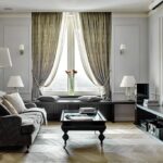 curtains modern classic in living room decor