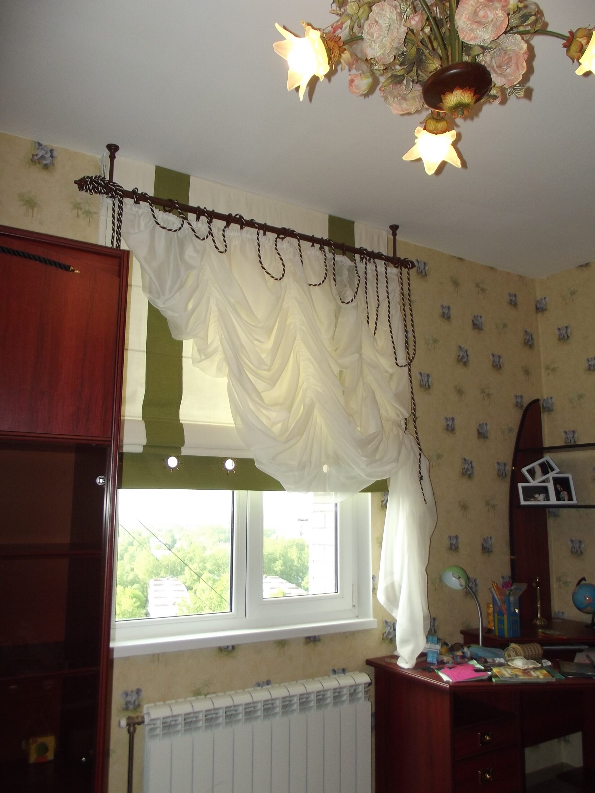 too complicated curtains for a teenager