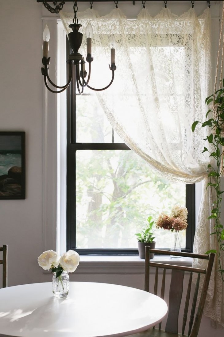 country lace curtains